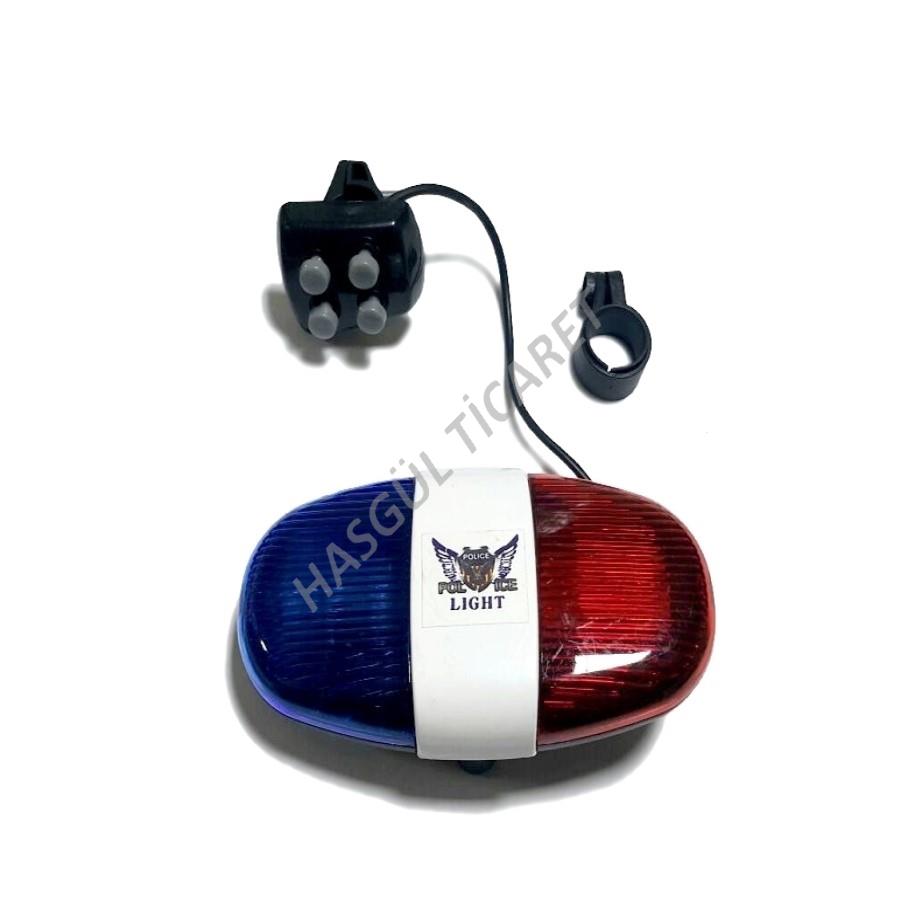 HSGL BİSİKLET IŞIKLI SESLİ POLİS KORNASI JY-155 HSGL BİSİKLET IŞIKLI SESLİ POLİS KORNASI JY-155
